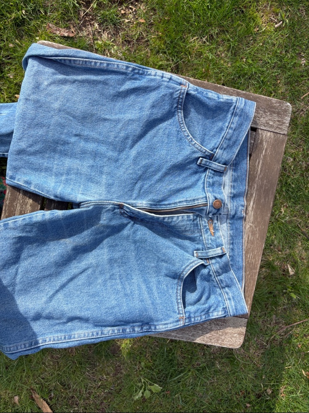 Classic light blue woman’s jeans